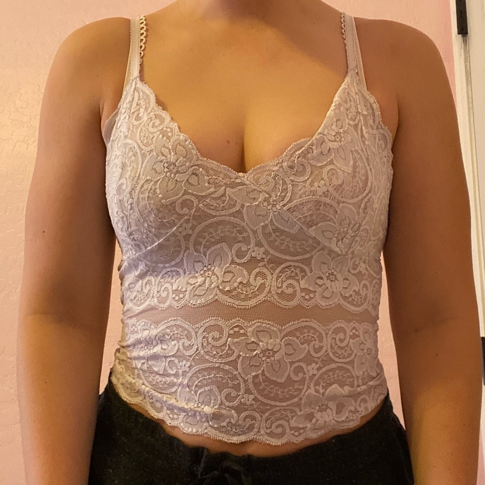 White Lace Women’s Top